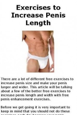 Exercises To Make Penis Larger 87
